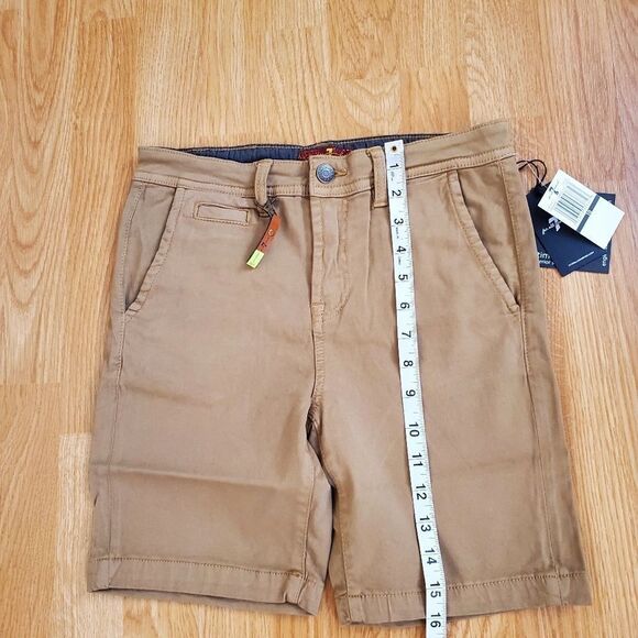 7 For All Mankind Boy's Five Pocket Chino Shorts - Picture 6 of 10